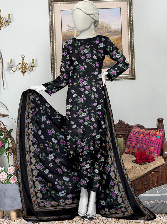 Unstitched Bana Doriya lawn 3 Piece all over