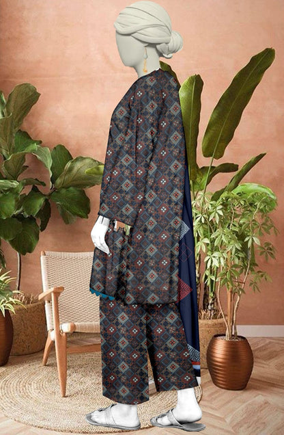 Unstitched All Over Bana Doriya - 3 Piece (Vol-371)