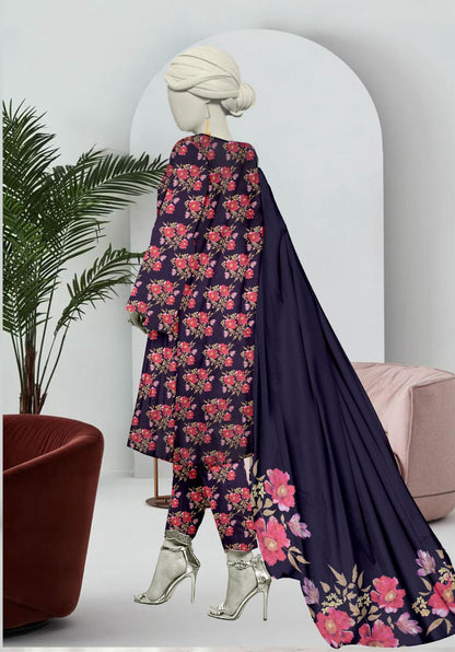 Unstitched All Over Bana Doriya - 3 Piece (Vol-371)