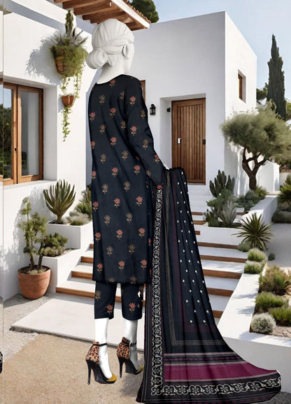 Unstitched lawn Bana Doriya Fancy All over with Tana Dora voil dupatta pcs-3-vol-380